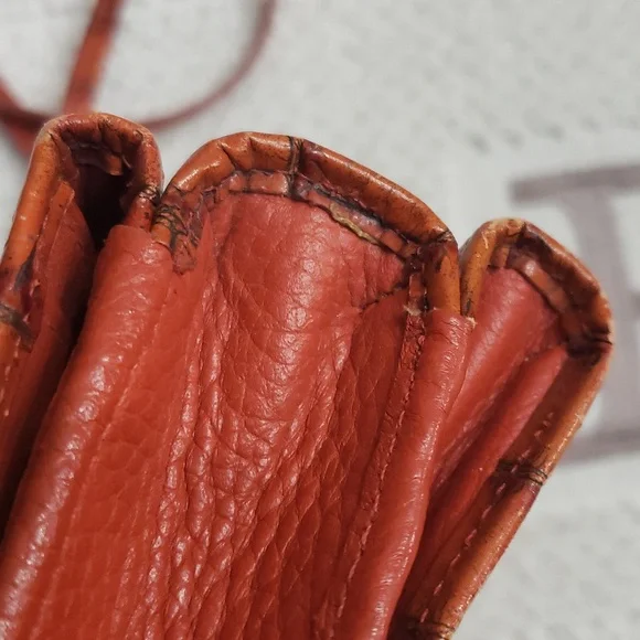 BRIGHTON ORANGE CROCODILE PATTERN CROSSBODY BAG - Picture 13 of 16